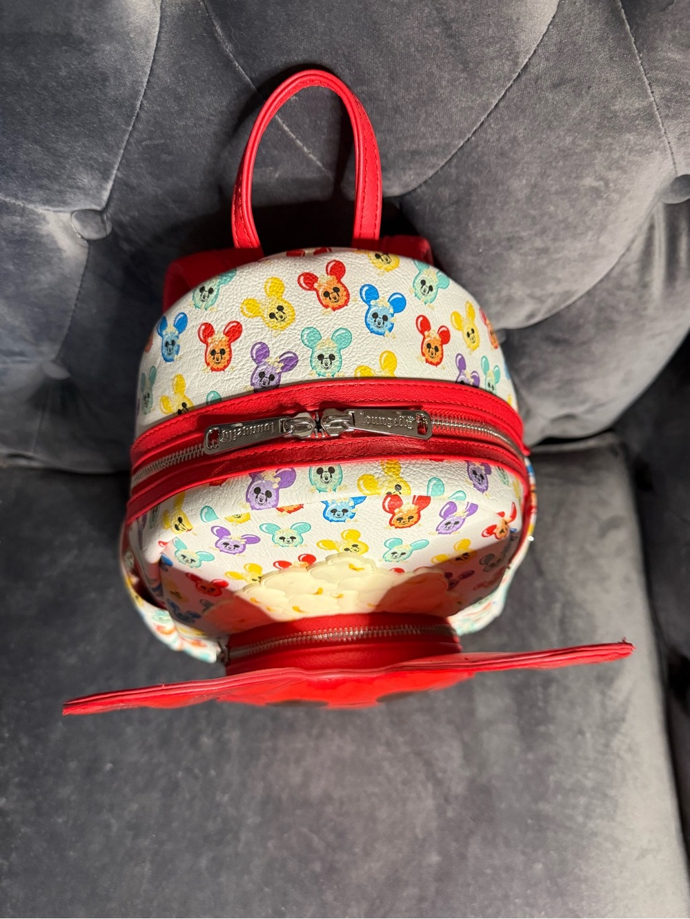 Loungefly Disney Parks Mickey Balloon Popcorn mini backpack (desired collectible - Picture 13 of 13
